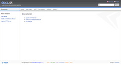 Desktop Screenshot of doc.docs.sk